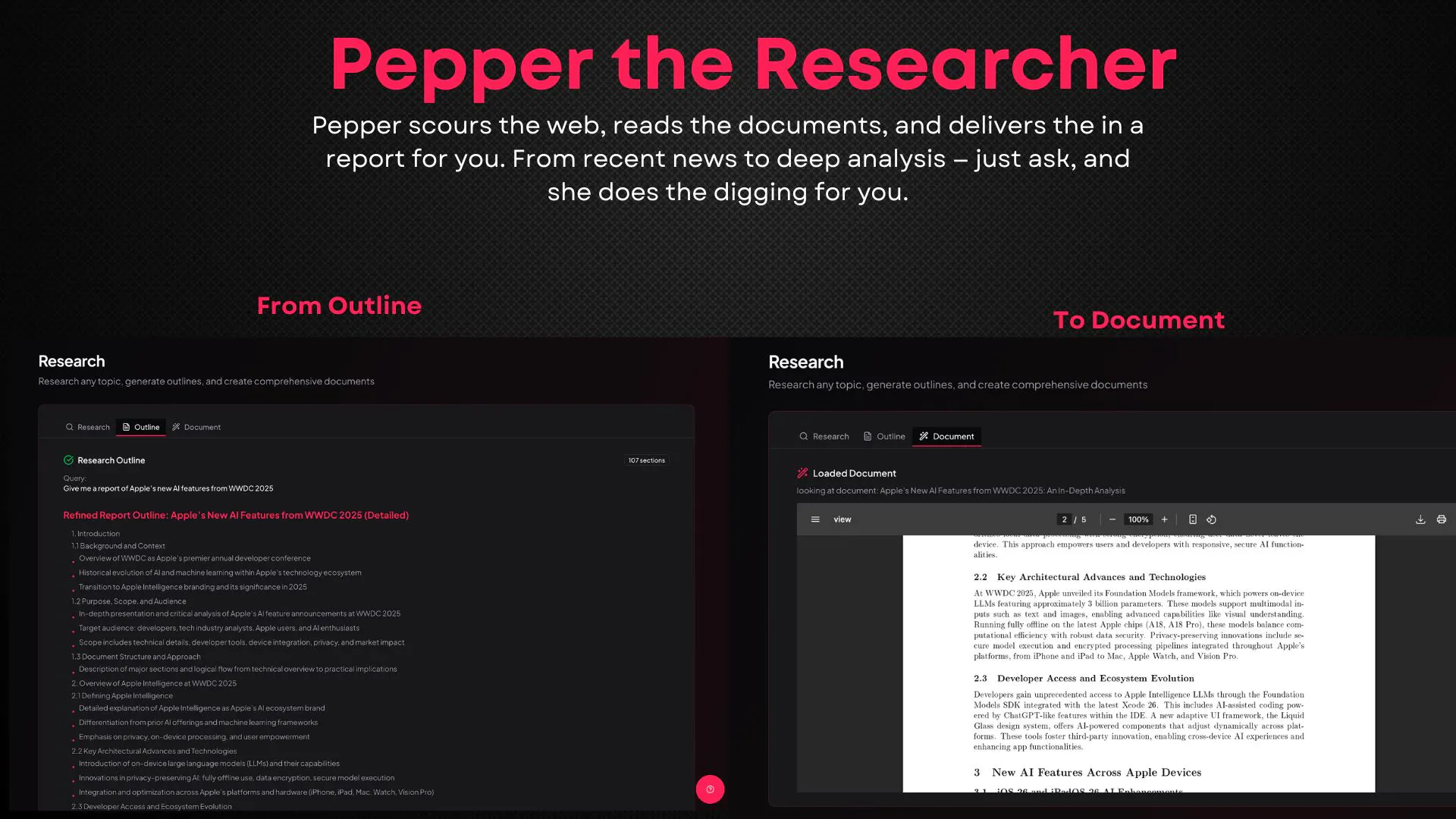 Pepper AI gallery image
