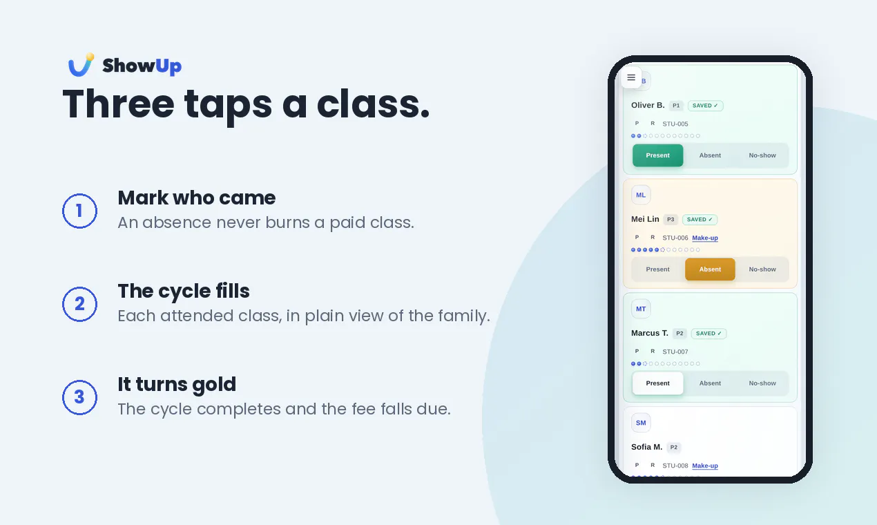 ShowUp screenshot