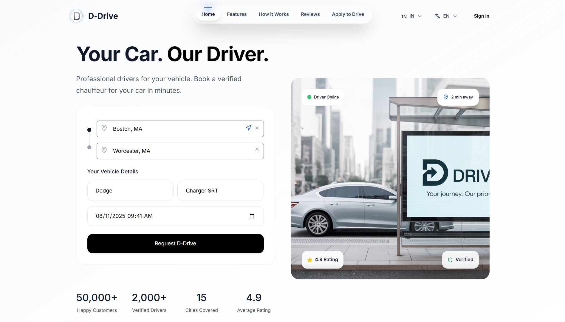 D-drive - Il driver di cui ti puoi fidare.Nella macchina che ami. media 3