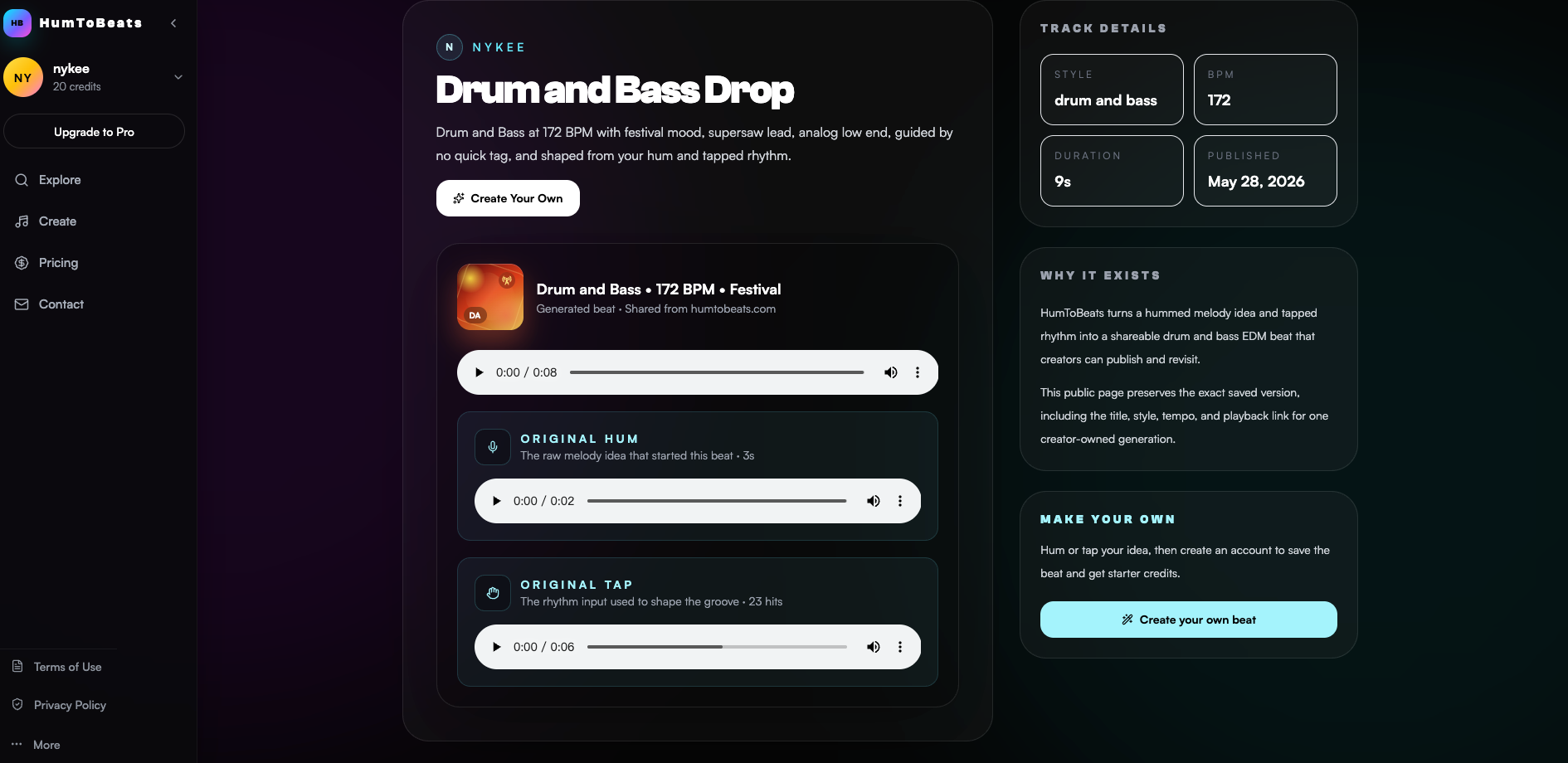 HumToBeats gallery image