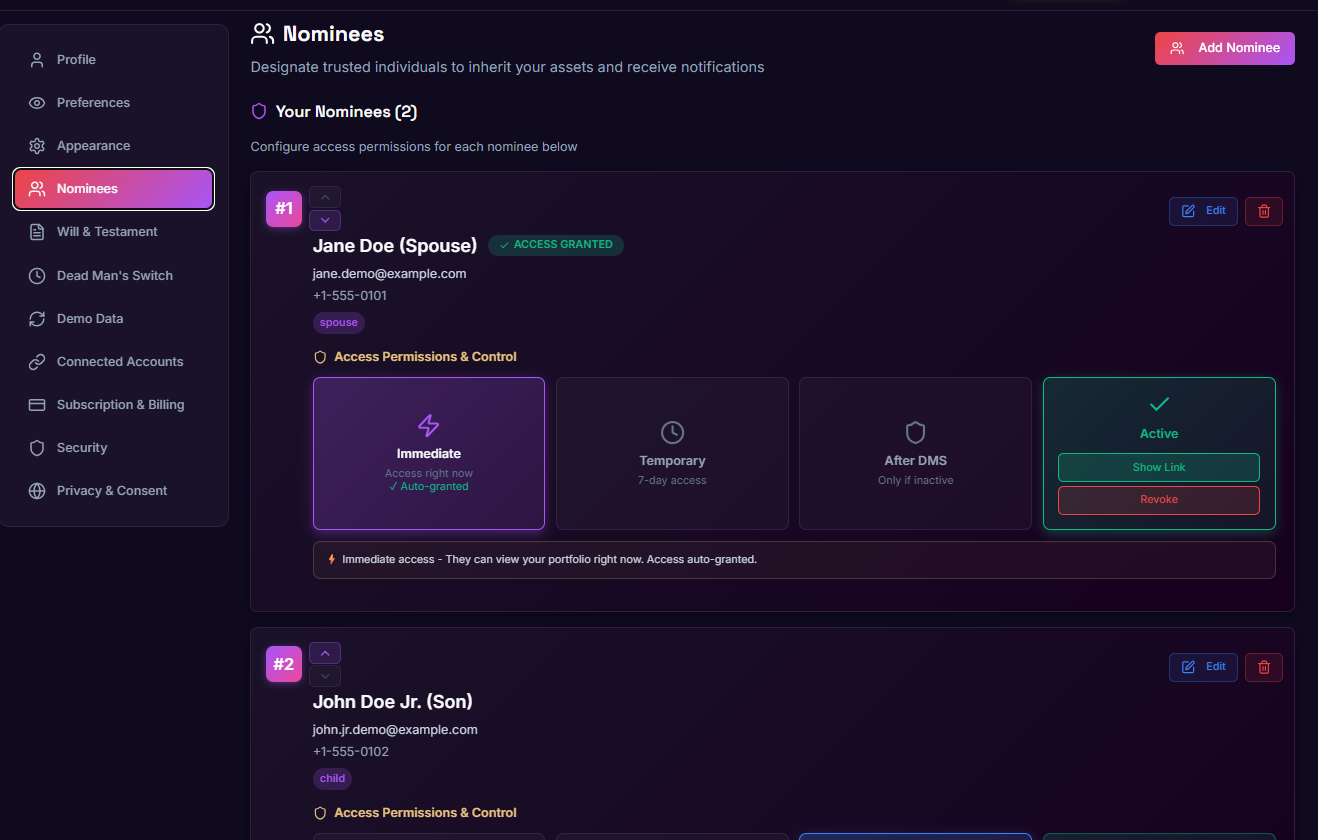 Asset Vault - Screenshot 5 showing product features and functionality