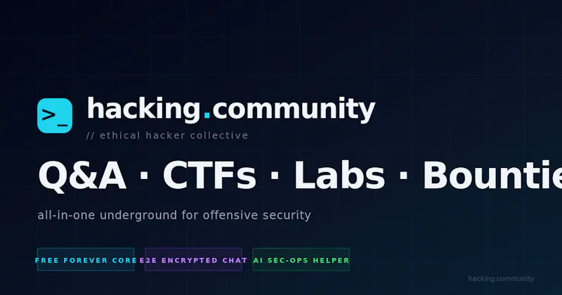 hacking.community screenshot 1