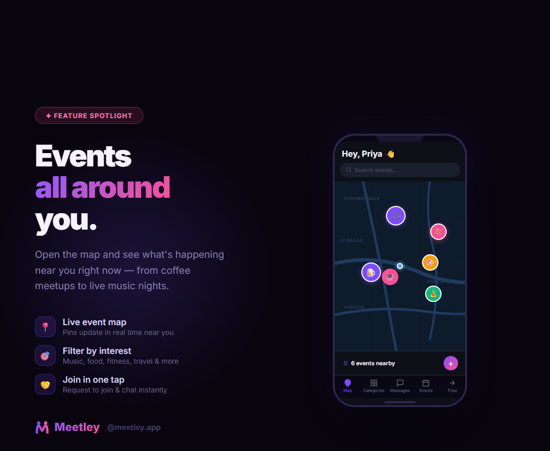 Meetley — Meet People, Share Moments gallery image
