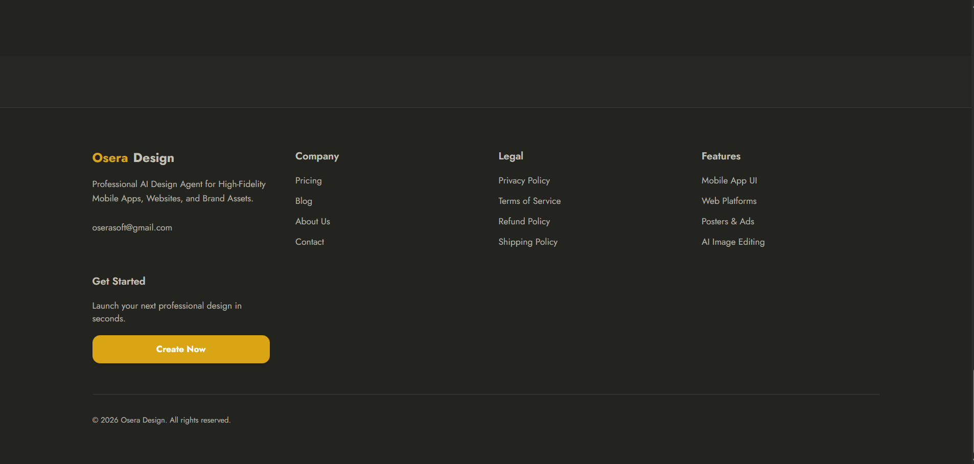 Text to editable UI designs in seconds gallery image