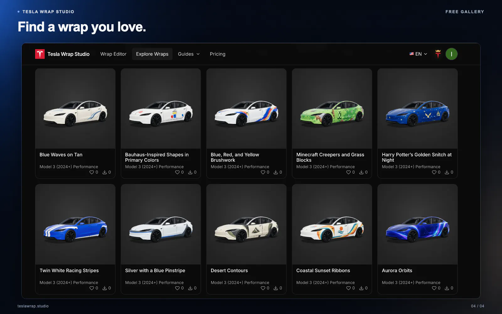 Tesla Wrap Studio gallery image
