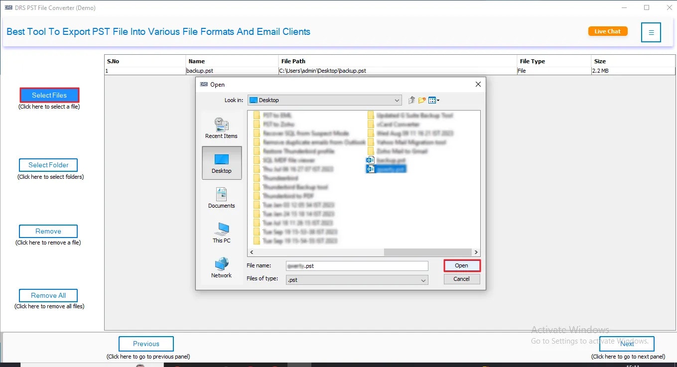 เครื่องมือแปลงไฟล์ PST CloudMigration media 2