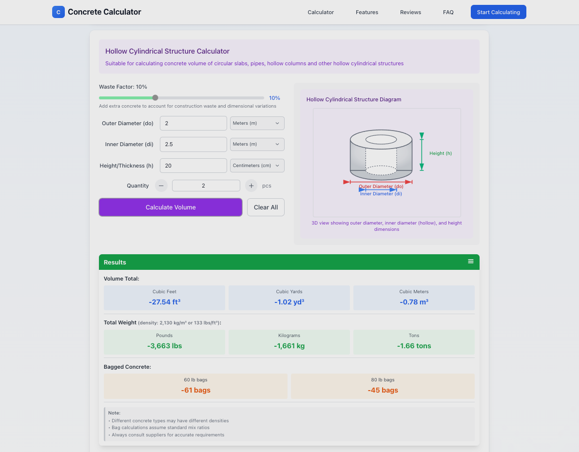 Concrete Calculator gallery image