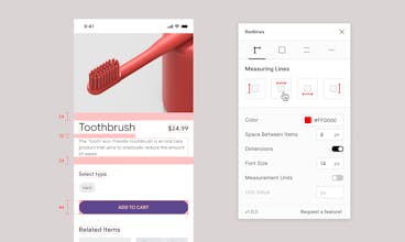 Redlines for Figma gallery image