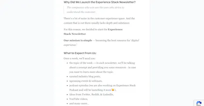 Experience Stack gallery image