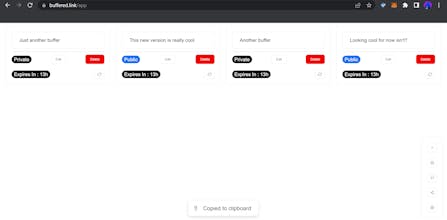 Buffered.link gallery image