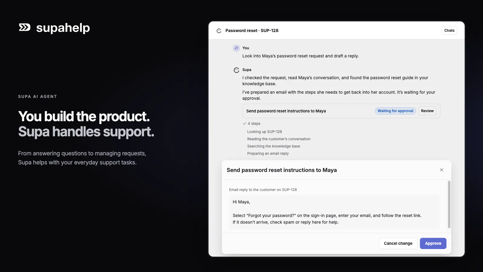 supahelp screenshot 2