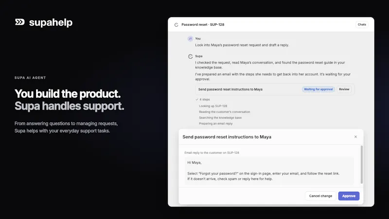 supahelp screenshot 2