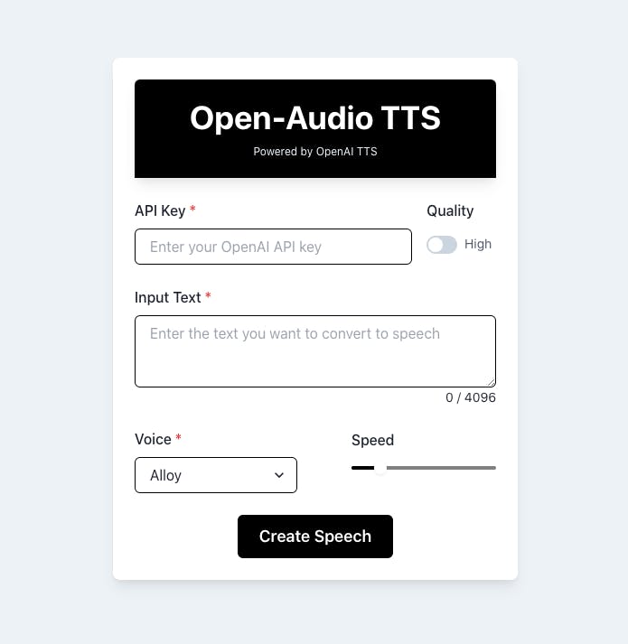 OpenAudio TTS: Instant Text to Speech  media 1