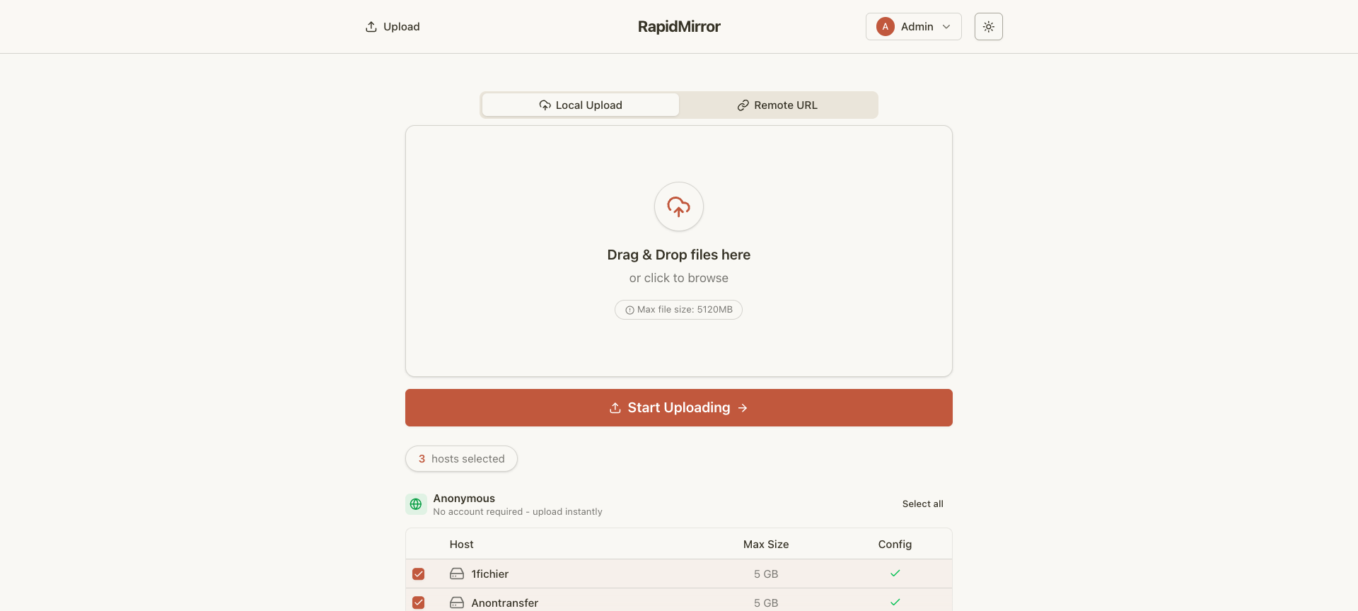 RapidMirror - Screenshot 2 showing product features and functionality
