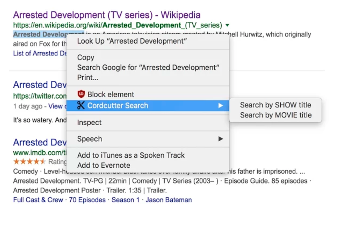 Cordcutter Search gallery image