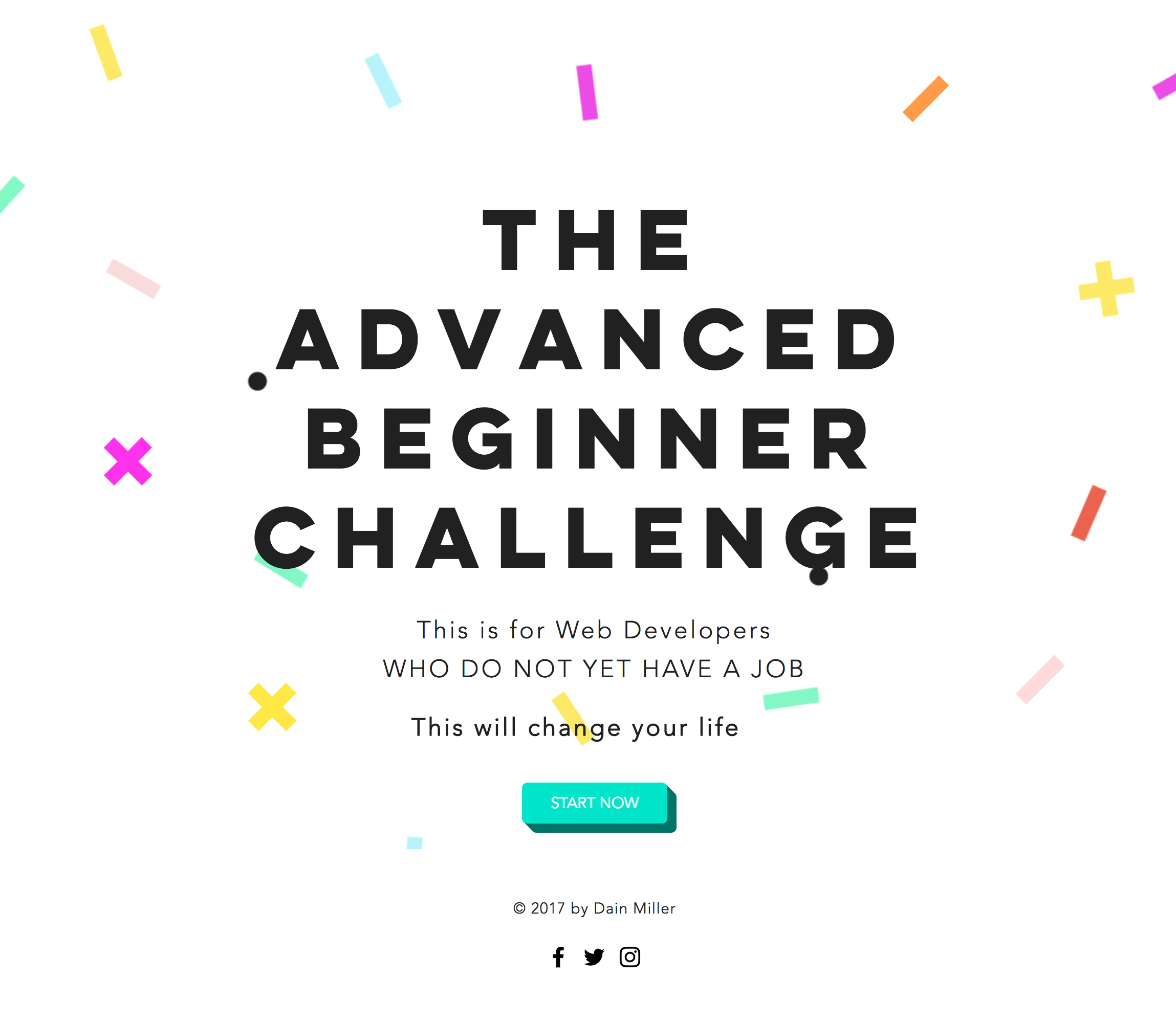 The Advanced Beginner Challenge