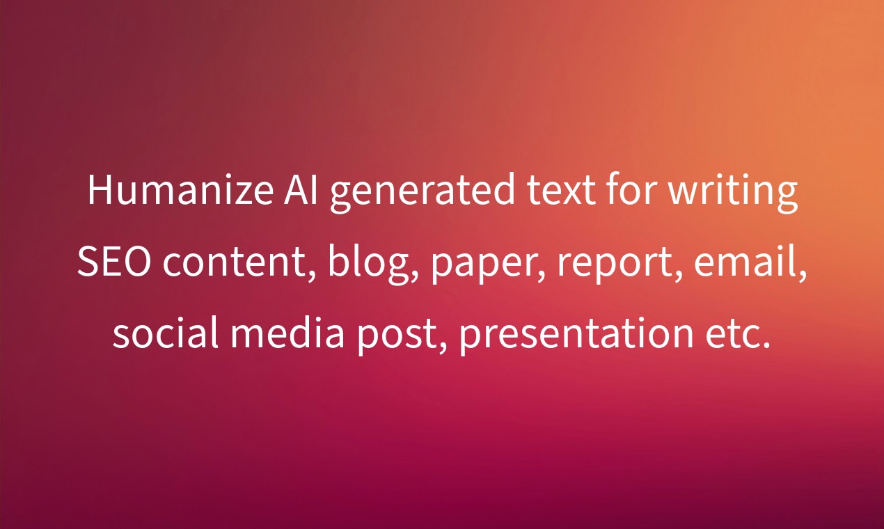 Humanize AI gallery image