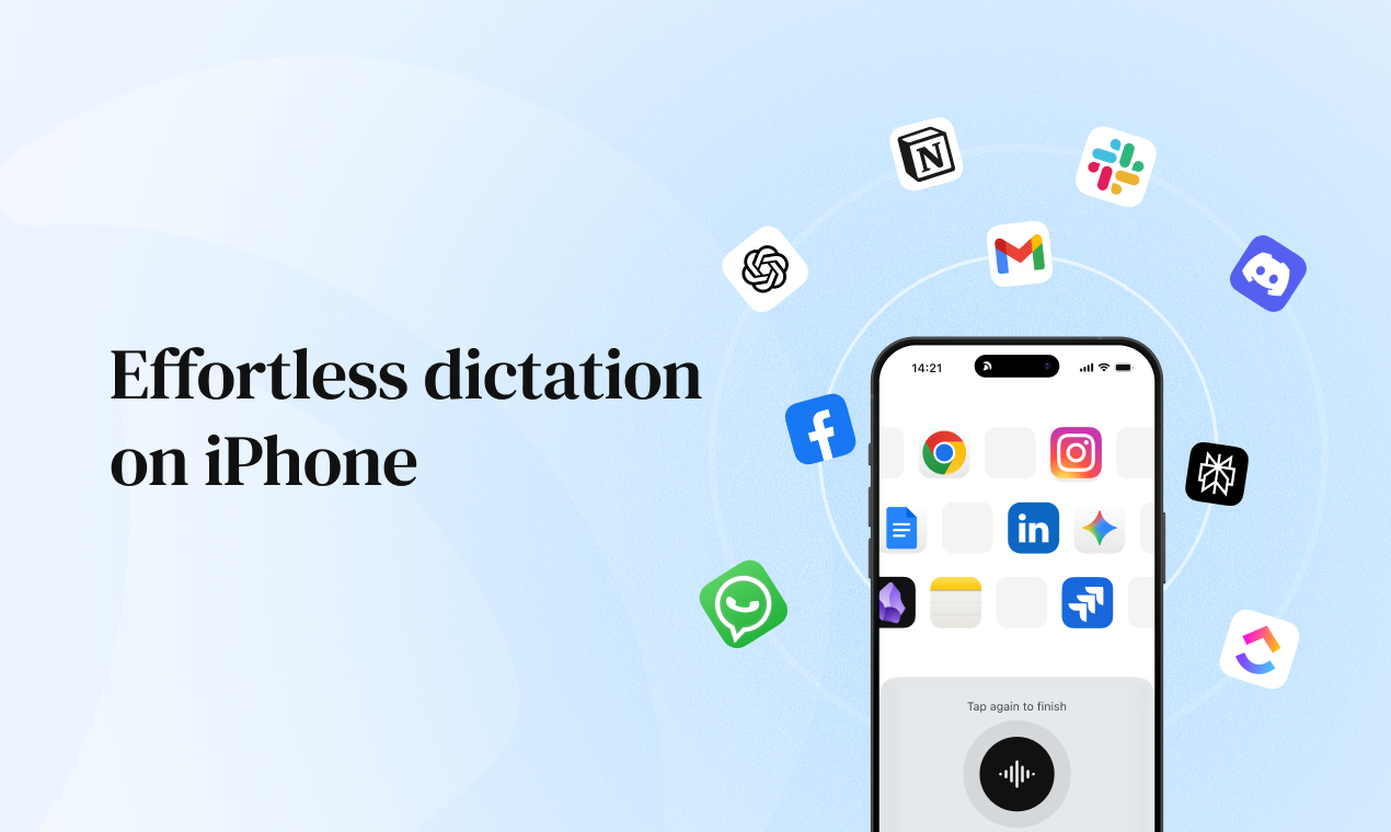 Typeless for iOS - Screenshot 3 showing product features and functionality