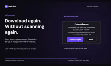 Mailbind gallery image