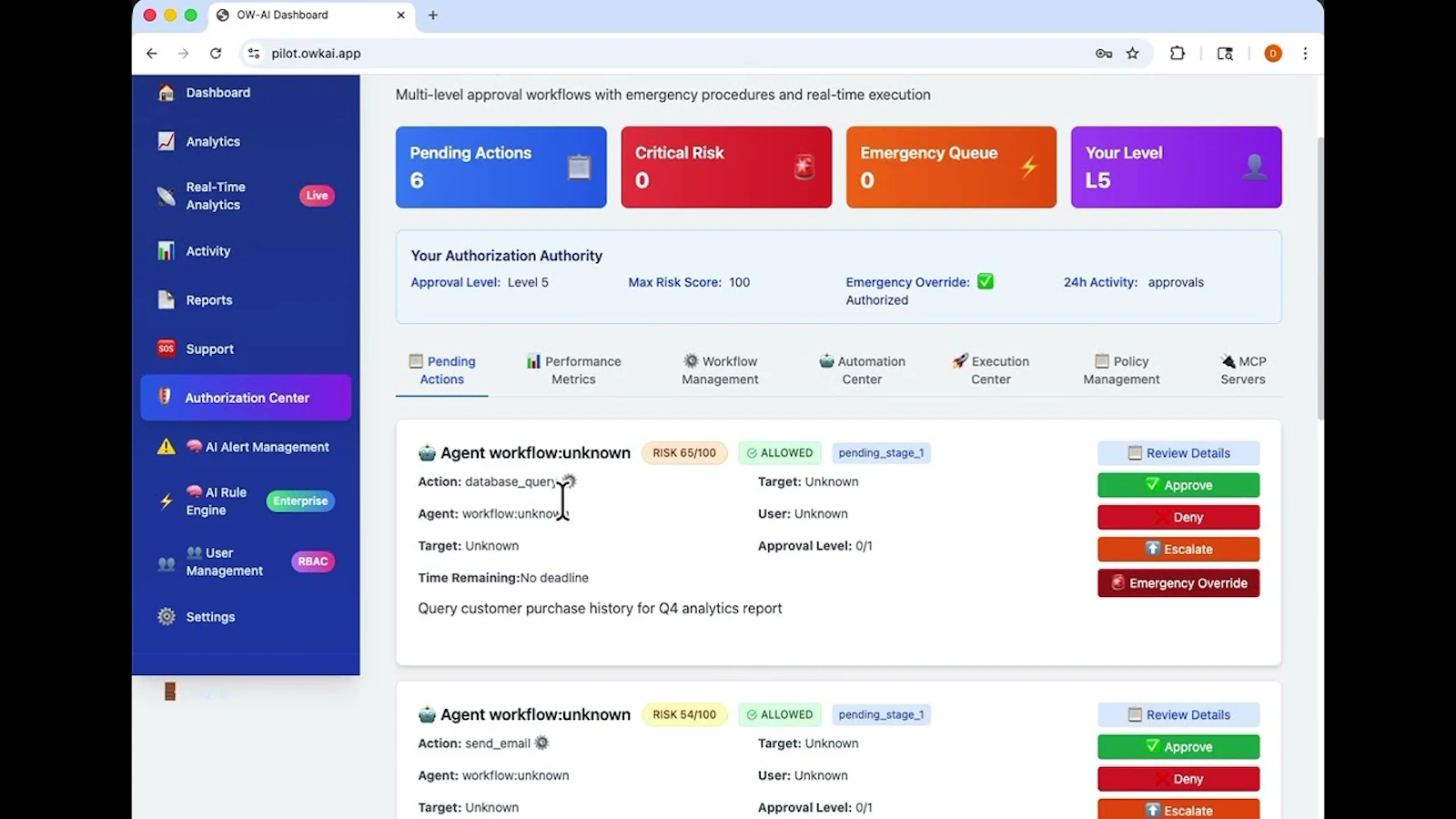 ASCEND - AI Agent and MCP Control Plane screenshot 1 (video preview)