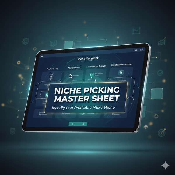 Niche Picking Master Sheet gallery image
