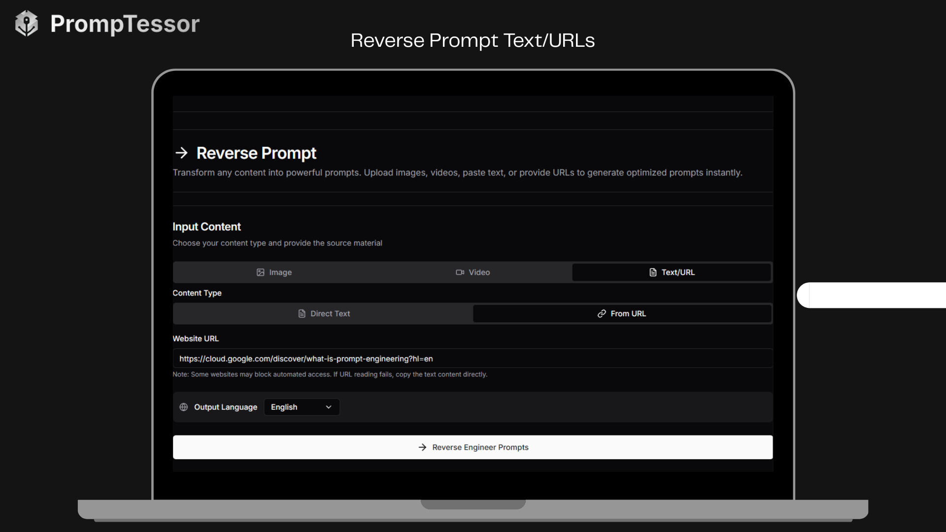  PrompTessor Reverse Prompt - Screenshot 5 preview