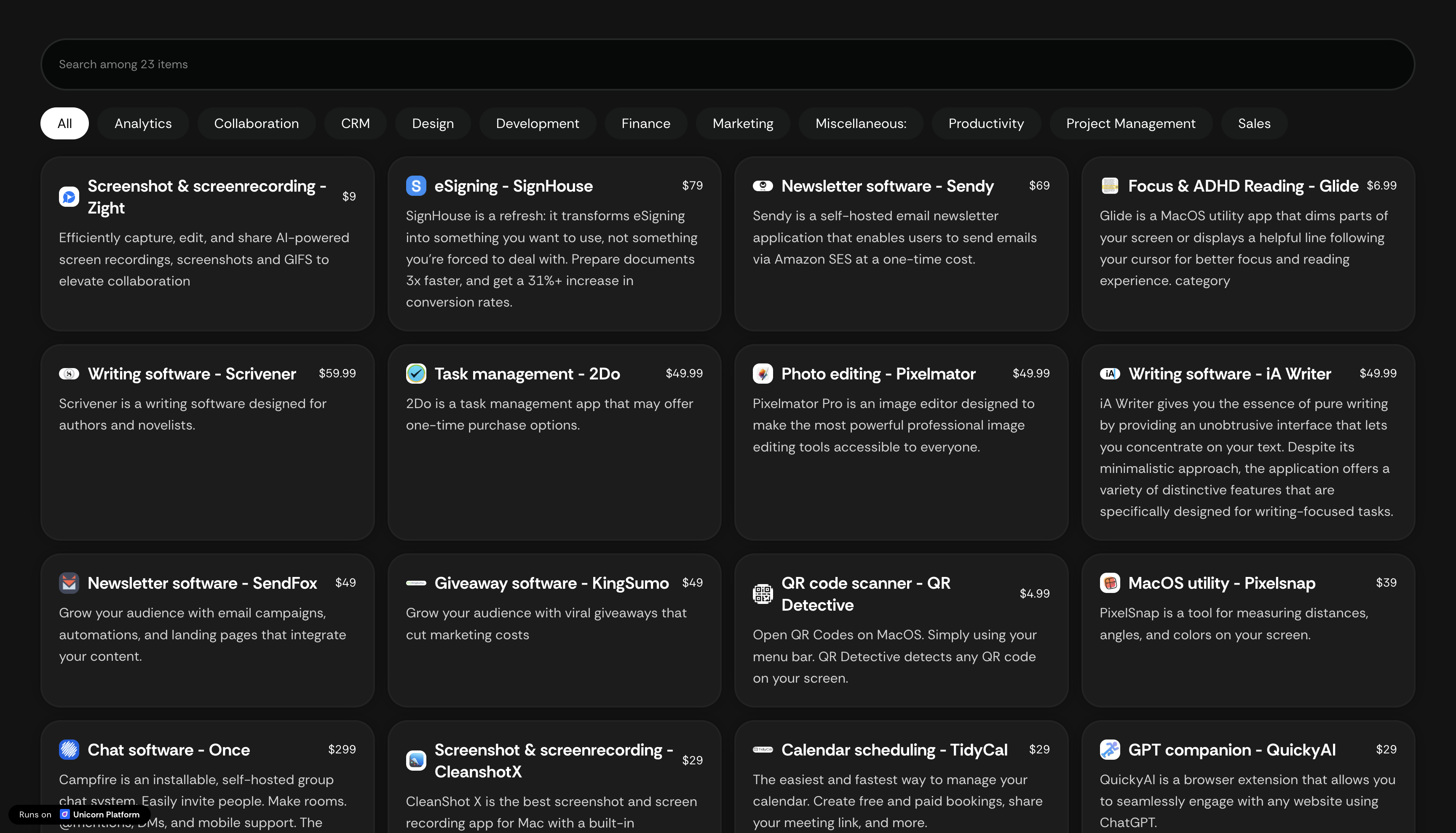 AllOnce.co - Der beste Ort, um Pay-Once-Software zu finden Medien 3