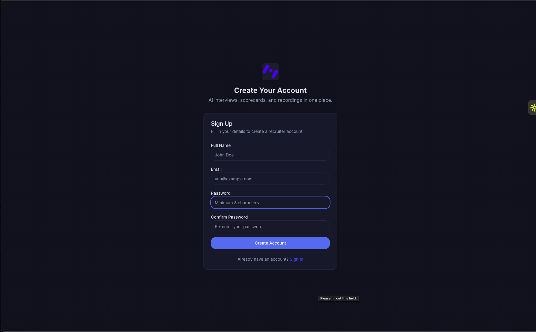 Hirenytics - Screenshot 3 showing product features and functionality