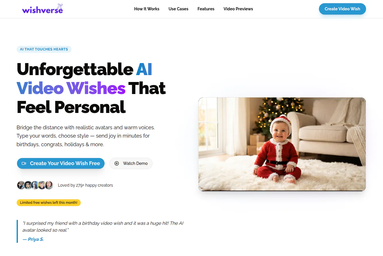 Wishverse 제품 배너