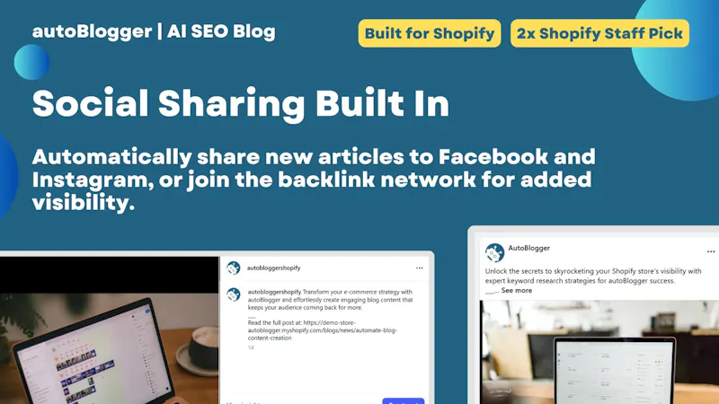 autoBlogger Shopify screenshot 6