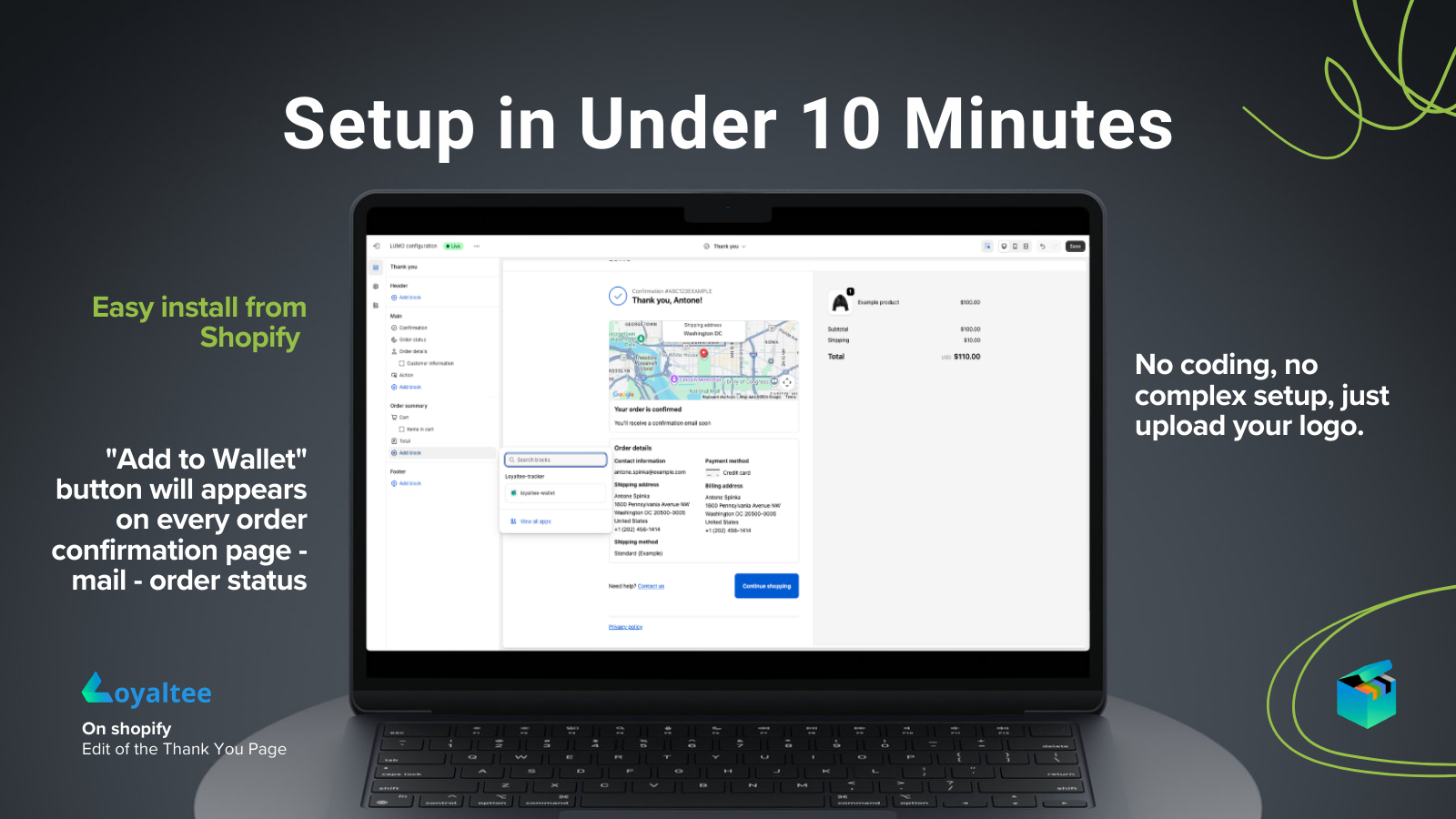 Loyaltee Apple Wallet Order Tracker gallery image