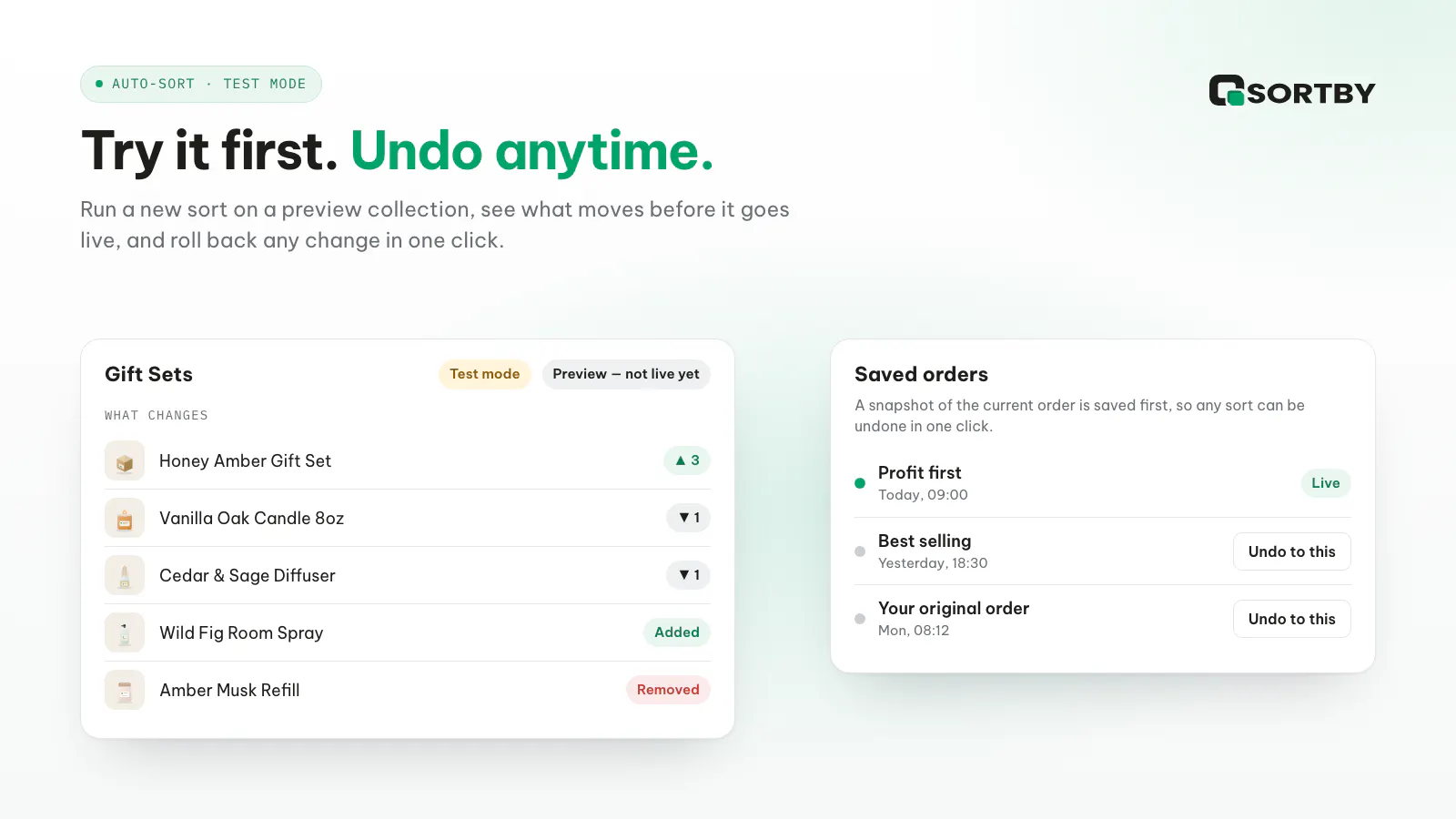 QSortby for Shopify  gallery image