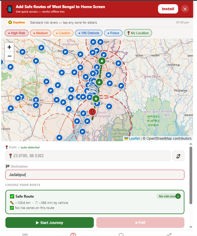 WB Women Safety Navigator gallery image