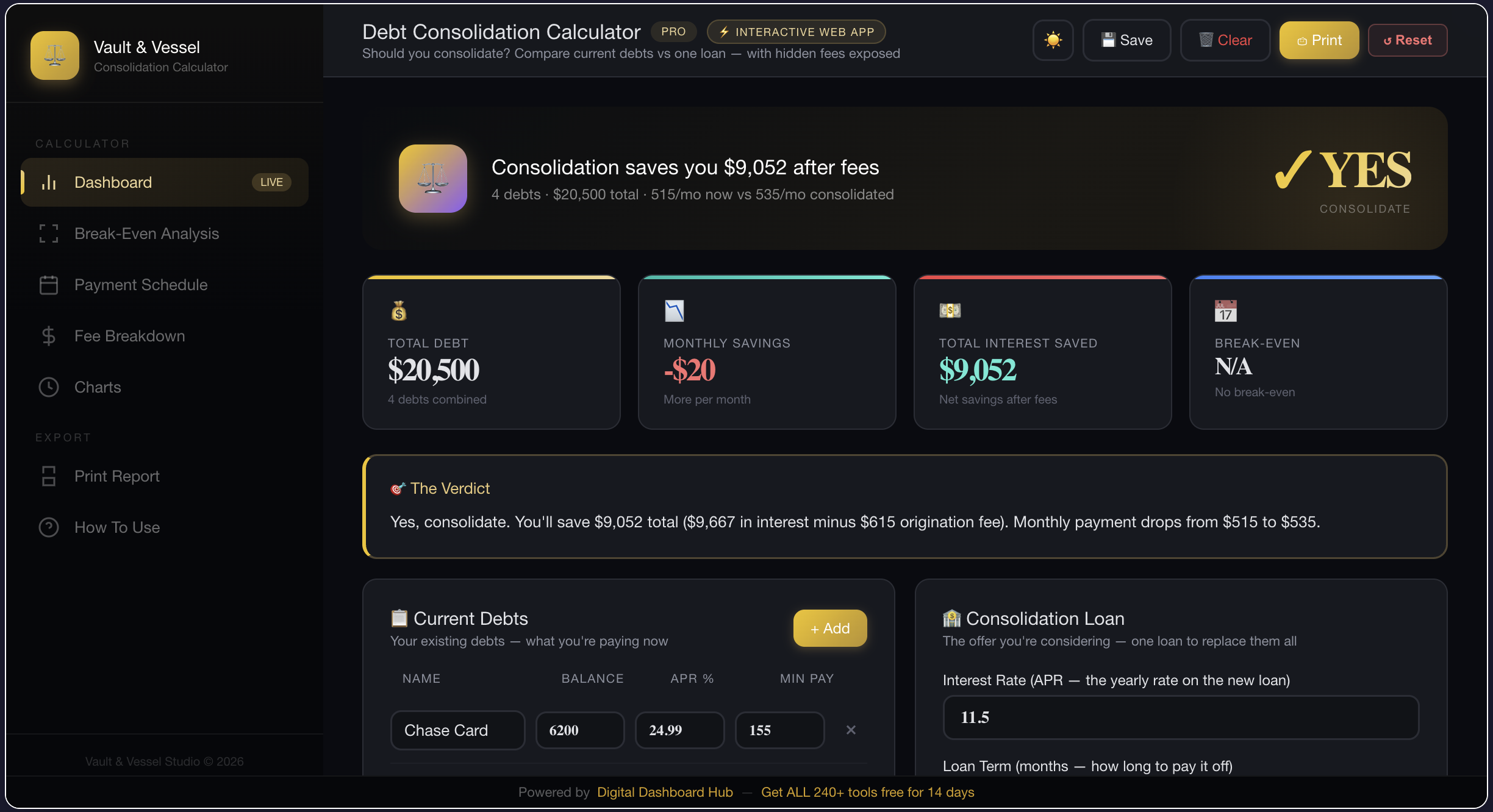 Digital Dashboard Hub gallery image