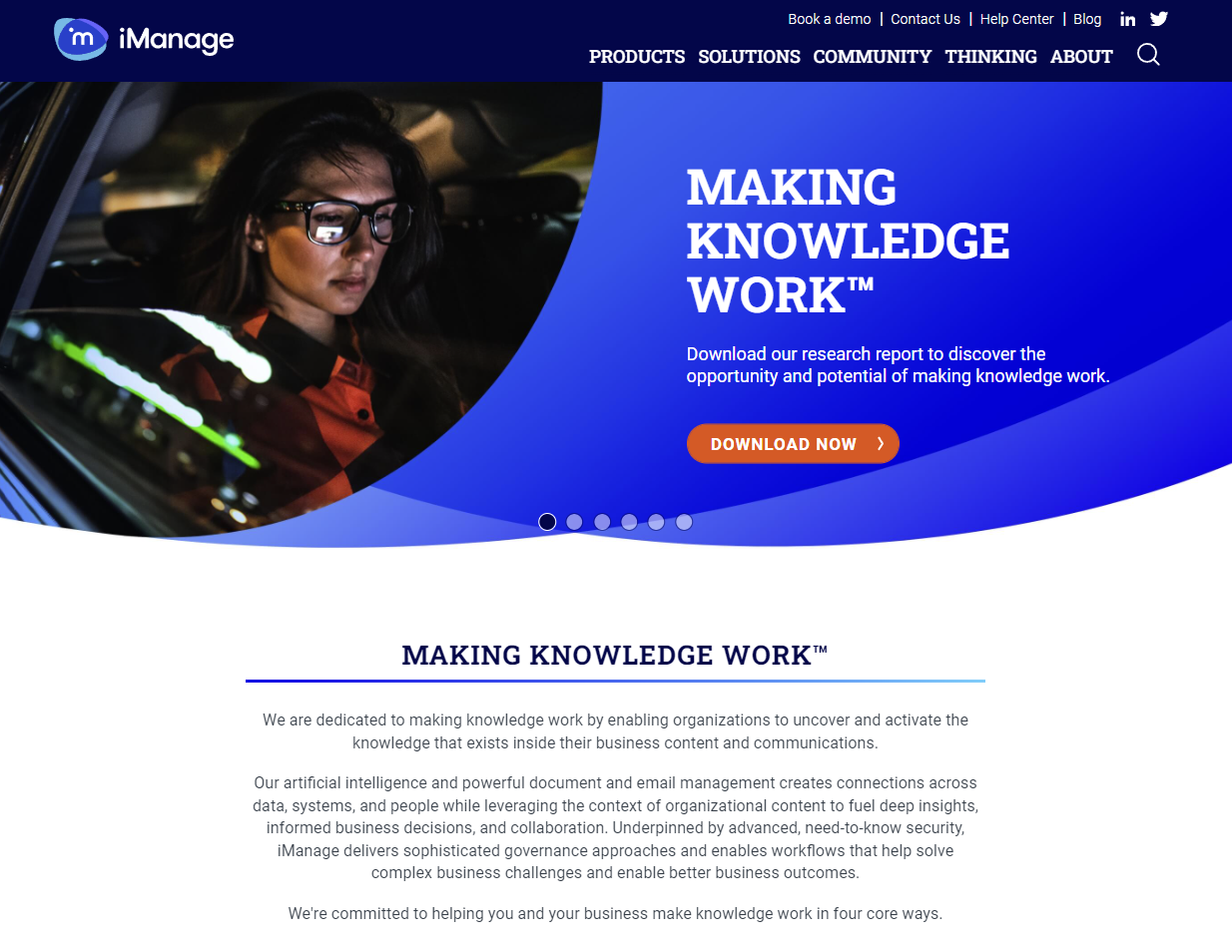 iManage.com gallery image
