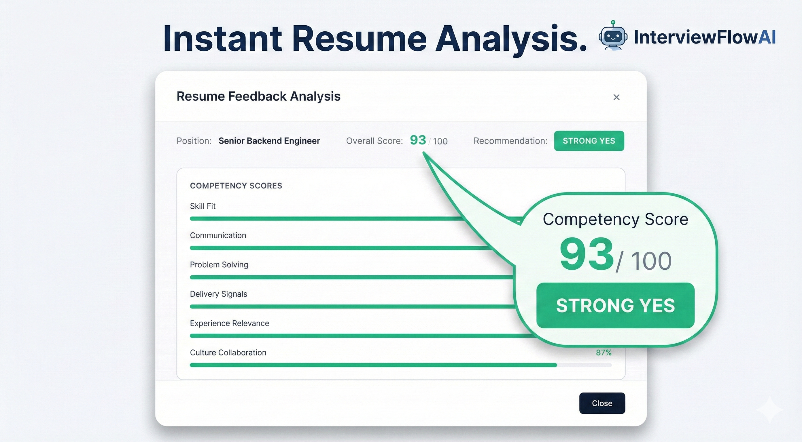 InterviewFlowAI - AI Interviews - Screenshot 4 showing product features and functionality