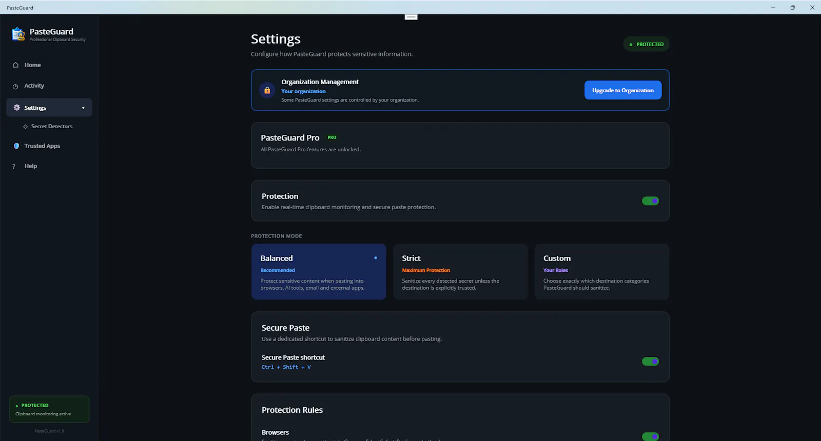 PasteGuard screenshot 7