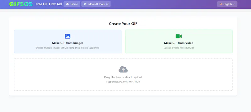GIFSOS screenshot 1