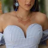 Easy-to-Use Necklace Henna Stencil