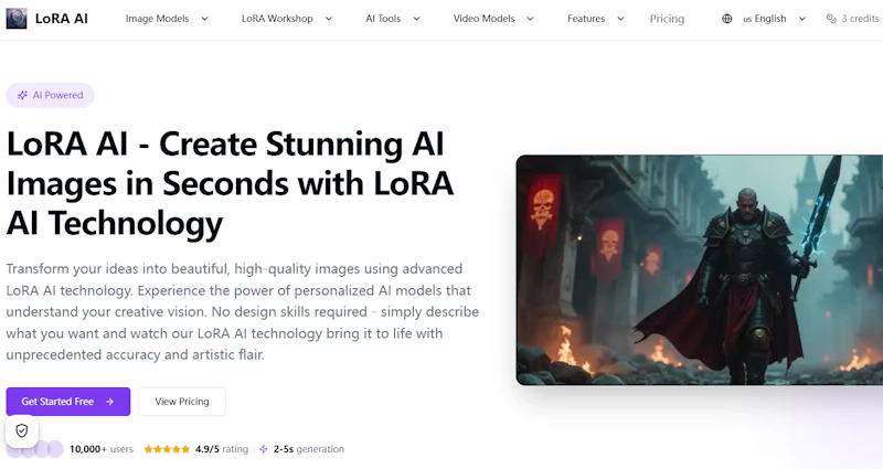 LoRA AI - AI Image Generator screenshot 1