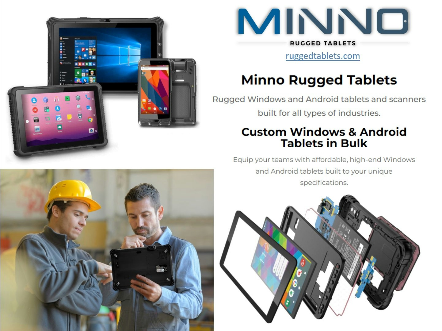 Média Tablettes robustes - Windows & Android 1