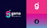Branding G logo design for company image