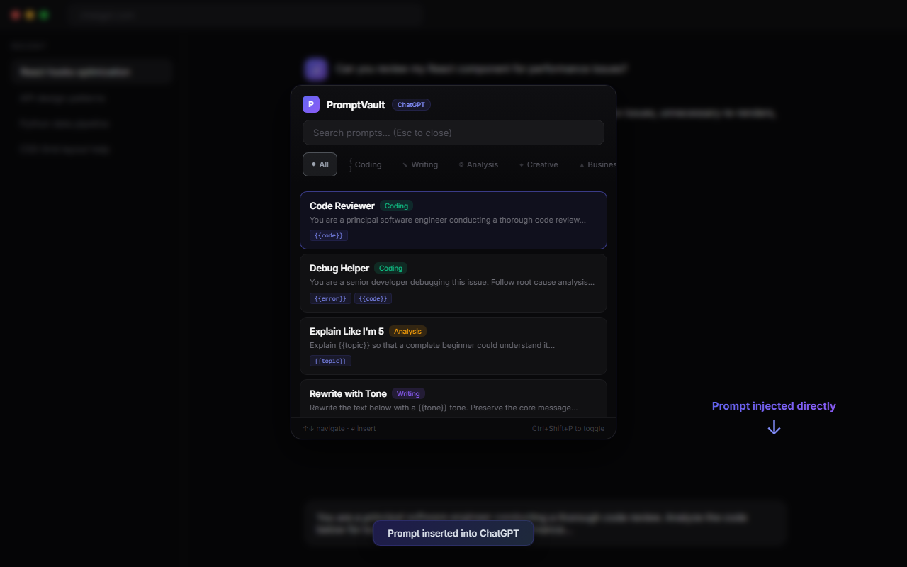 PromptVault gallery image