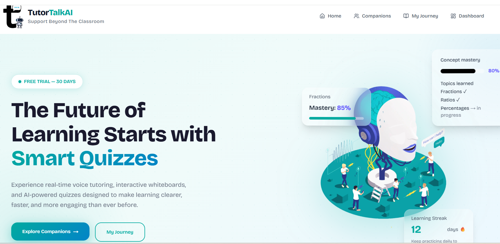TutorTalk AI – Beta Launch gallery image