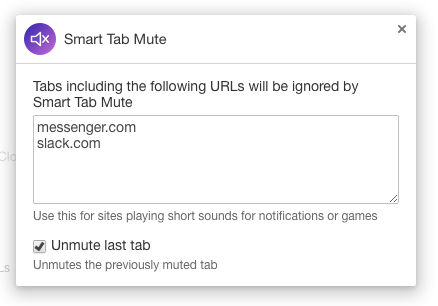 Smart Tab Mute gallery image