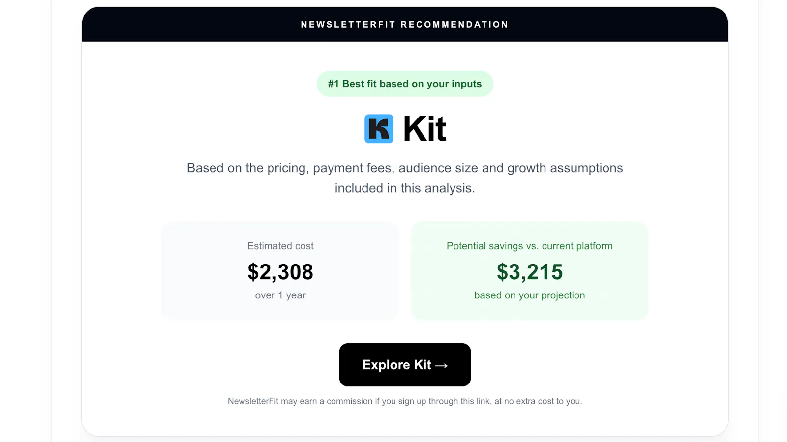 NewsletterFit screenshot 3