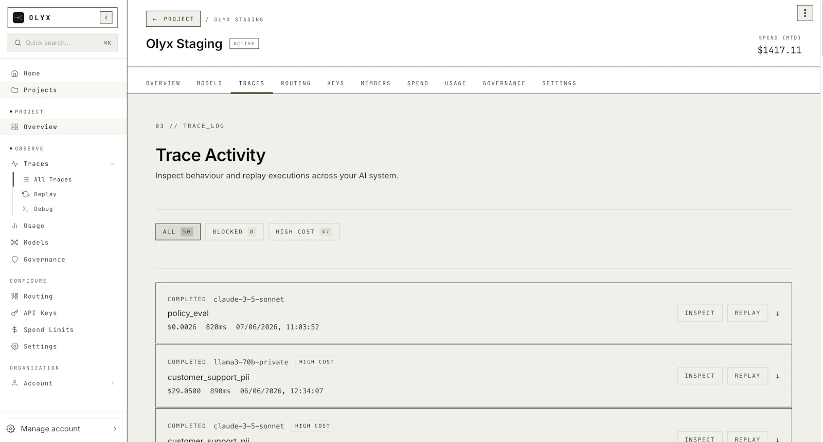 Olyx screenshot 2