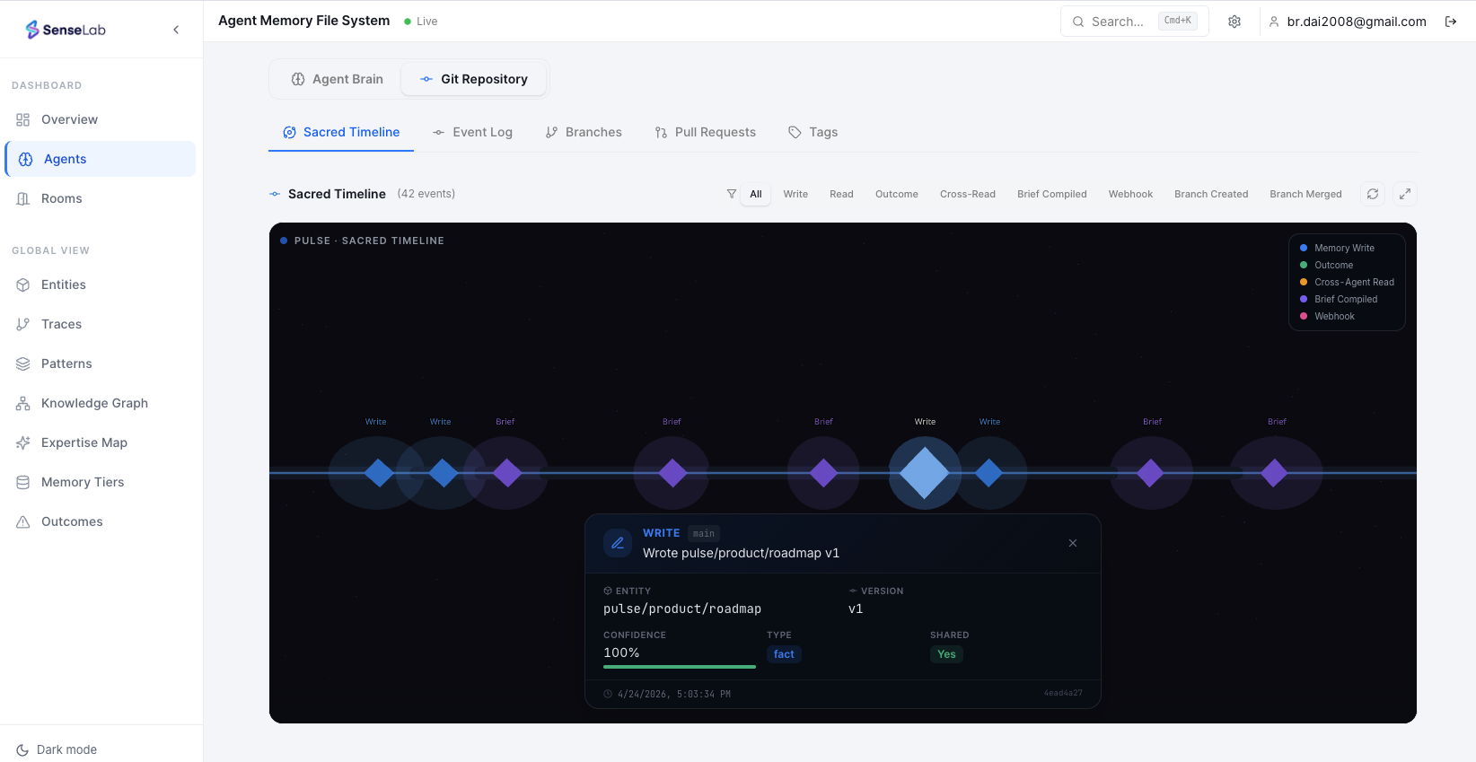 GitHub for AI Agent Memory gallery image