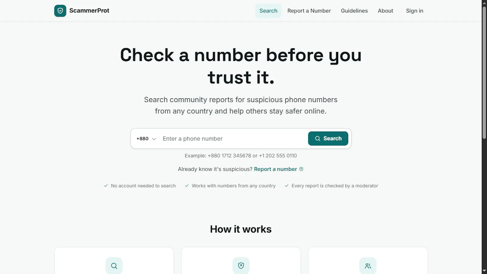 ScammerProt screenshot 1