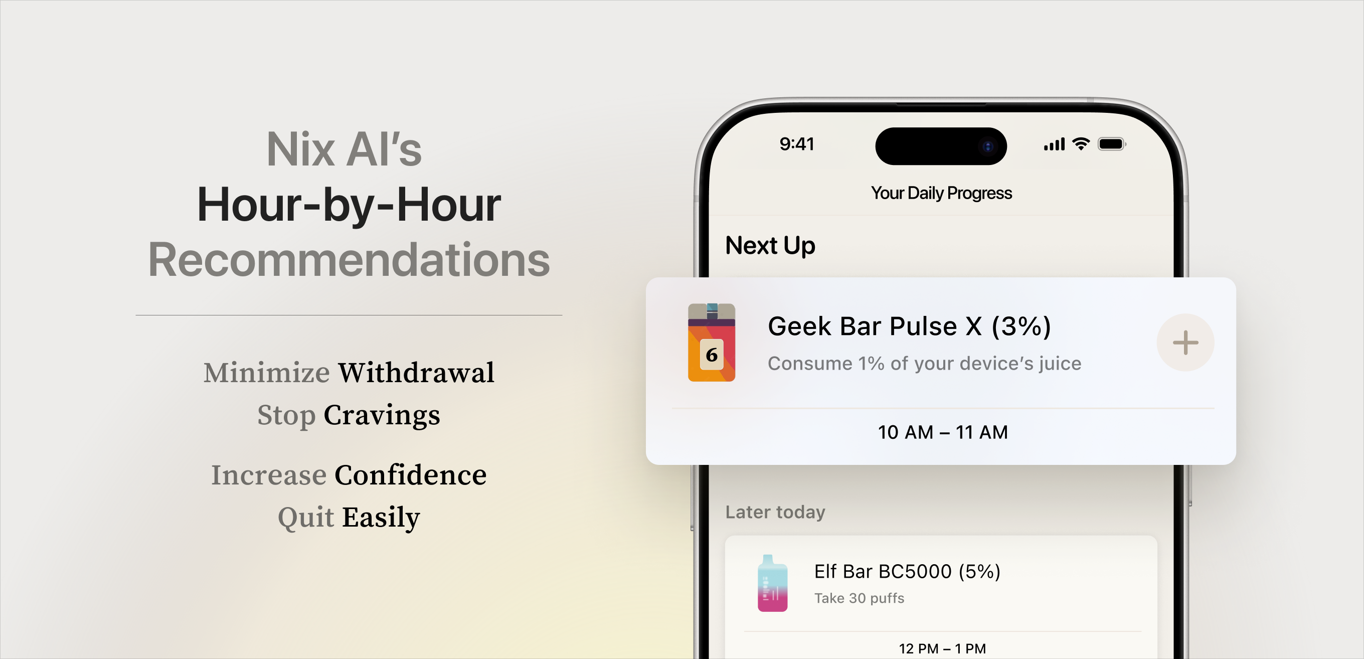 Nix - Quit Vaping with AI gallery image